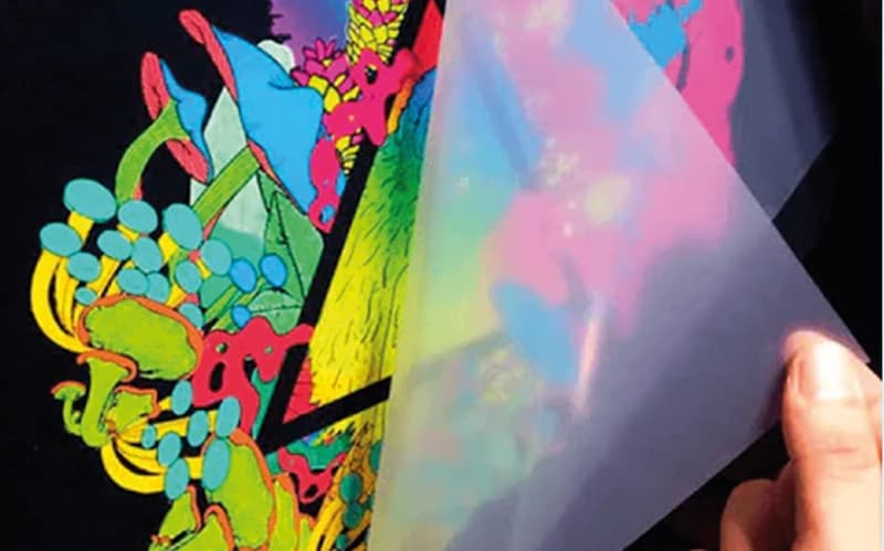 Impresión de diseño a todo color con film especial